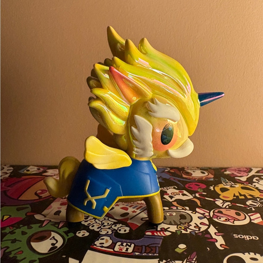 tokidoki x Arcane Blacklight Chrome Unicorno HEIMERDINGER
